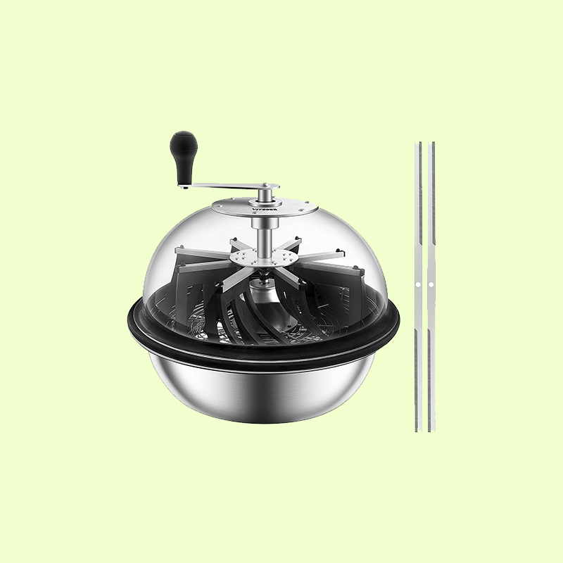 VIVOSUN 16-inch bud leaf bowl trimmer with clear dome