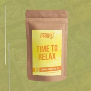 Canndid Lemon & Ginger CBD Tea Bags