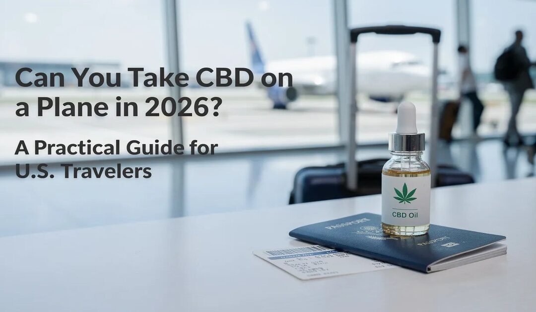 Can You Take CBD on a Plane ? A Practical Guide for U.S. Travelers