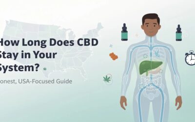 How Long Does CBD Stay in Your System? (Honest, USA‑Focused Guide)